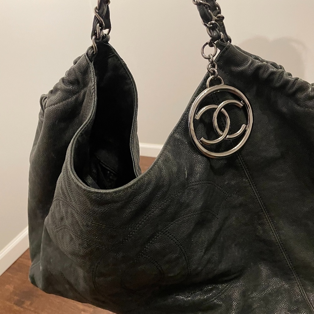 Coco Cabas XL Caviar Leather Tote